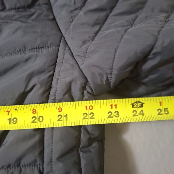 SPIRE BY GALAXY Sherpa Lined Hooded Puffer Jacket Men's Small Charcoal NWT - Picture 14 of 15